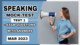 PTE SPEAKING MOCK TEST WITH ANSWERS  V2 PTE ACADEMIC  MARCH 2023 EDITION [upl. by Ilaire]