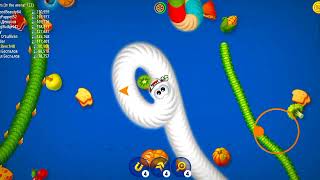 worms zone magic gameplay 2 video worms zone pro slither snake top 01 shortsfeed shortswormszone [upl. by Earle519]