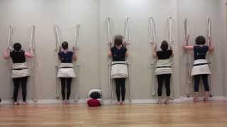 Iyengar Yoga Demo  IYOGA Studios Dublin  Open Studio 30 January 2014 [upl. by Lorou]