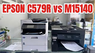 Epson C579R vs M15140 [upl. by Aihsilat192]