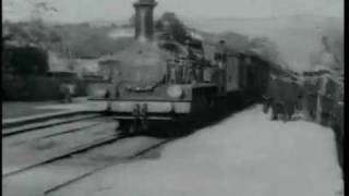 Arrival of a Train at La Ciotat 1895 Lumière brothers [upl. by Gilcrest]