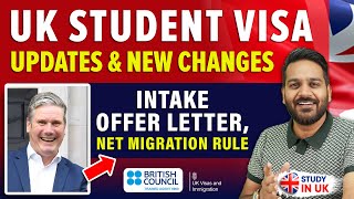 UK Student Visa Updates amp New Changes Study in UK  September Intake 2024 UK [upl. by Francyne]