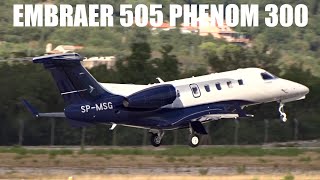 Embraer 505 Phenom 300 Takeoff  Dubrovnik Airport DBVLDDU [upl. by Ellinnet]