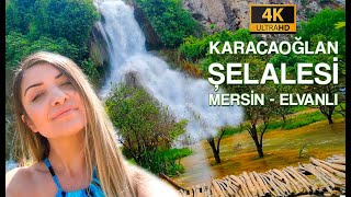 MERSİN ELVANLI KARACAOĞLAN ŞELALESİ  4K DRONE  KARACAOĞLAN ŞELALESİNE NASIL GİDİLİR [upl. by Kailey]