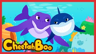 NEW❗ 💥Megalodon VS Mosasaurus💥  Dinosaur for kids  Nursery rhymes  Kids song  Cheetahboo [upl. by Eiramanit]