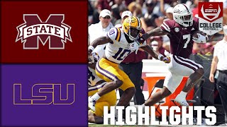 LSU Tigers vs Mississippi State Bulldogs  Full Game Highlights [upl. by Jala]