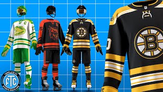 How to Create Concept Hockey Uniforms in Photoshop [upl. by Slinkman330]