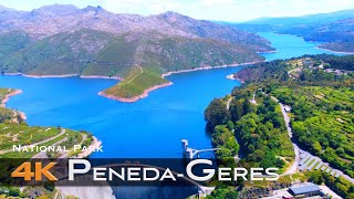 PENEDA GERES National Park 🇵🇹 Drone Aerial 4K  Gerês PORTUGAL [upl. by Hamer]