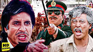 तुम अगर हम से टकराओगे तो चकनाचूर हो जाओगे। Amitabh Bachchan Ka Jabardast Action Scene  Hum [upl. by Namlas]