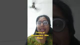 Theory of Bureaucracy Bureaucratic approach shortsytstudioyoutubeshorts managementstudies hrm [upl. by Eerat585]