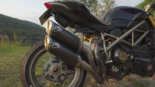 Ducati Streetfighter 1098 S  Full Termignoni Exhaust Sound [upl. by Rosati]