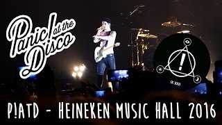 BRENDON URIE STOPS SHOW FOR FAINTING FAN  Amsterdam 2016  VLOG  Esmé Naomi [upl. by Charlotte]