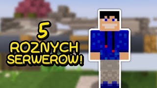 SKY WARS na 5 RÓŻNYCH SERWERACH 18112  Sky Wars 50  special [upl. by Jason801]