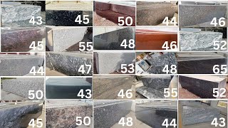 Top 25 Granite Colour Price List 2024॥ Granite Flooring design in India॥Indian Granite॥📲 9079465453 [upl. by Iviv718]