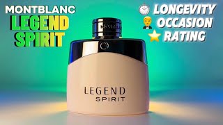 Montblanc LEGEND SPIRIT Fragrance Review [upl. by Ergener]