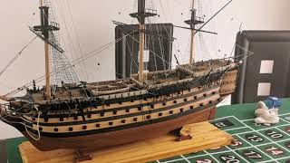 HMS Victory scale model Heller scale 1100 [upl. by Heigl]