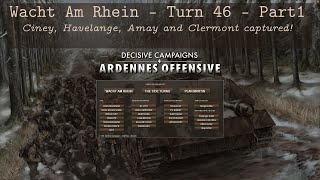 Decisive Campaigns  Ardennes Offensive  Wacht Am Rhein  27 Dec 1944  Turn 46  Part 1 [upl. by Kenwee843]