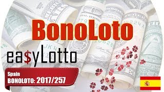 Bonoloto Spain Lottery 27 Oct 2017 [upl. by Etti]