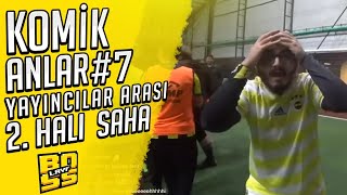 KOMİK ANLAR 7  YAYINCILAR ARASI HALI SAHA 2 [upl. by Keven]