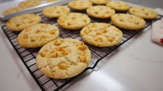 Chewy Butterscotch Cookies  Easy and Eggless [upl. by Amerd]