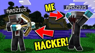 Hacker Clone STALKED ME in my Private MINECRAFT SERVER I DELETED MY WORLD [upl. by Curley]