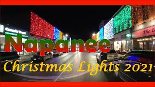 Greater Napanee Christmas Lights Display 2021 [upl. by Nigrom]