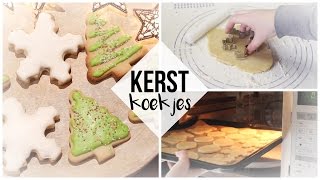 KERSTKOEKJES MAKEN EN VERSIEREN MET ROYAL ICING eiwitglazuur🎄✨  Vlogmas 14 [upl. by Eirrahs596]