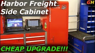 Harbor Freight Side Cabinet Is 200 Worth it [upl. by Mikal]