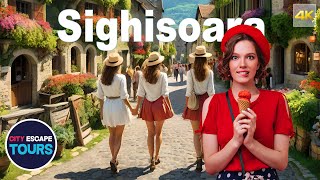 Sighisoara 2024  THE MOST BEAUTIFUL Medieval Town in Romania TRANSYLVANIA 🇷🇴  Walking Tour 4K [upl. by Notserp464]