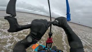 Kitesurfing Camber Sands 230423 [upl. by Eidod443]