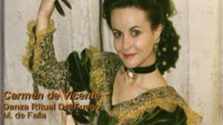 Carmen de Vicente on Castanets Danza Ritual del Fuego [upl. by Hiroko463]