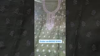 Organza fabric heavy dupatta trending design [upl. by Aicatsue307]