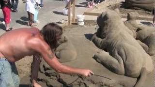 World Championship of Sand Sculpting in HD [upl. by Myrvyn]