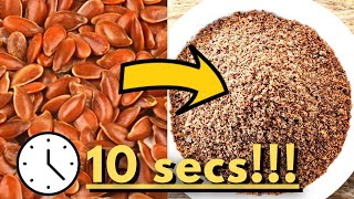 How to grind flax seeds and why you should [upl. by Aicinoid]