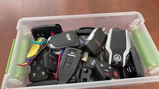 My car key collection [upl. by Alyss]