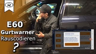 BMW E60 Gurtwarner deaktivieren Carly App  Disable seat belt warning  Tutorial  VitjaWolf  HD [upl. by Nahsez]