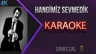 Hangimiz Sevmedik RMX Karaoke [upl. by Arrais135]