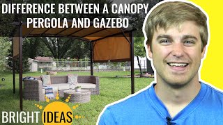 What is the Difference between a Canopy Pergola and Gazebo [upl. by Ferreby75]