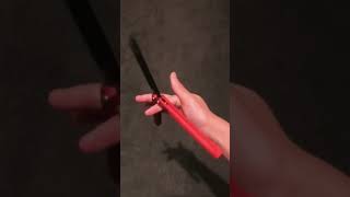 Balisong beginner combo SLOMO balisongflipping balisongtricks tricks [upl. by Okiram797]