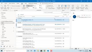 How to Change View Options in Outlook  Office 365 [upl. by Prentiss]