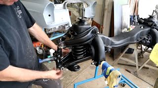 SUBFRAME SPRING INSTALL W108 PART 6 [upl. by Nothgierc]