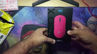 REVIEW LOGITECH G Pro X Superlight Rosa Magenta Unboxing [upl. by Hainahpez58]