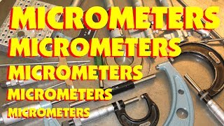 MICROMETER TYPES INSIDE OUTSIDE DEPTH amp STICK amp HOW TO READ THEM metrology 101 MARC LECUYER [upl. by Dranrev945]