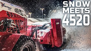 Ventrac 4520 Vs Winter Snow [upl. by Stickney]