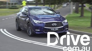 Infiniti Q30 Sports Premium Review  Drivecomau [upl. by Camille]