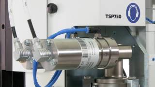 TELSONIC USP TSP USV ultrasonic welding presses [upl. by Pelpel331]