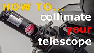 How to Collimate your Dobsonian telescope  a step by step tutorial [upl. by Ennaeerb712]