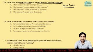 Tally Session 13। Session End Test। BSCFA MCQ [upl. by Suiramaj]