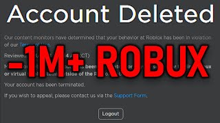 I Got Terminated On Roblox [upl. by Farrison758]