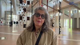 Leonor Antunes Artist CAM Gulbenkian Lisbon September 2024 [upl. by Suryc]